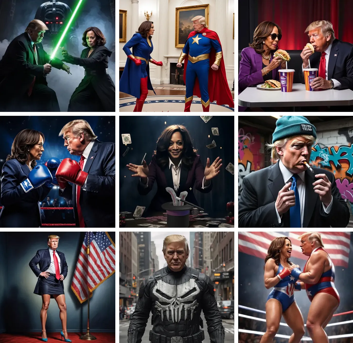 AI-generated political content