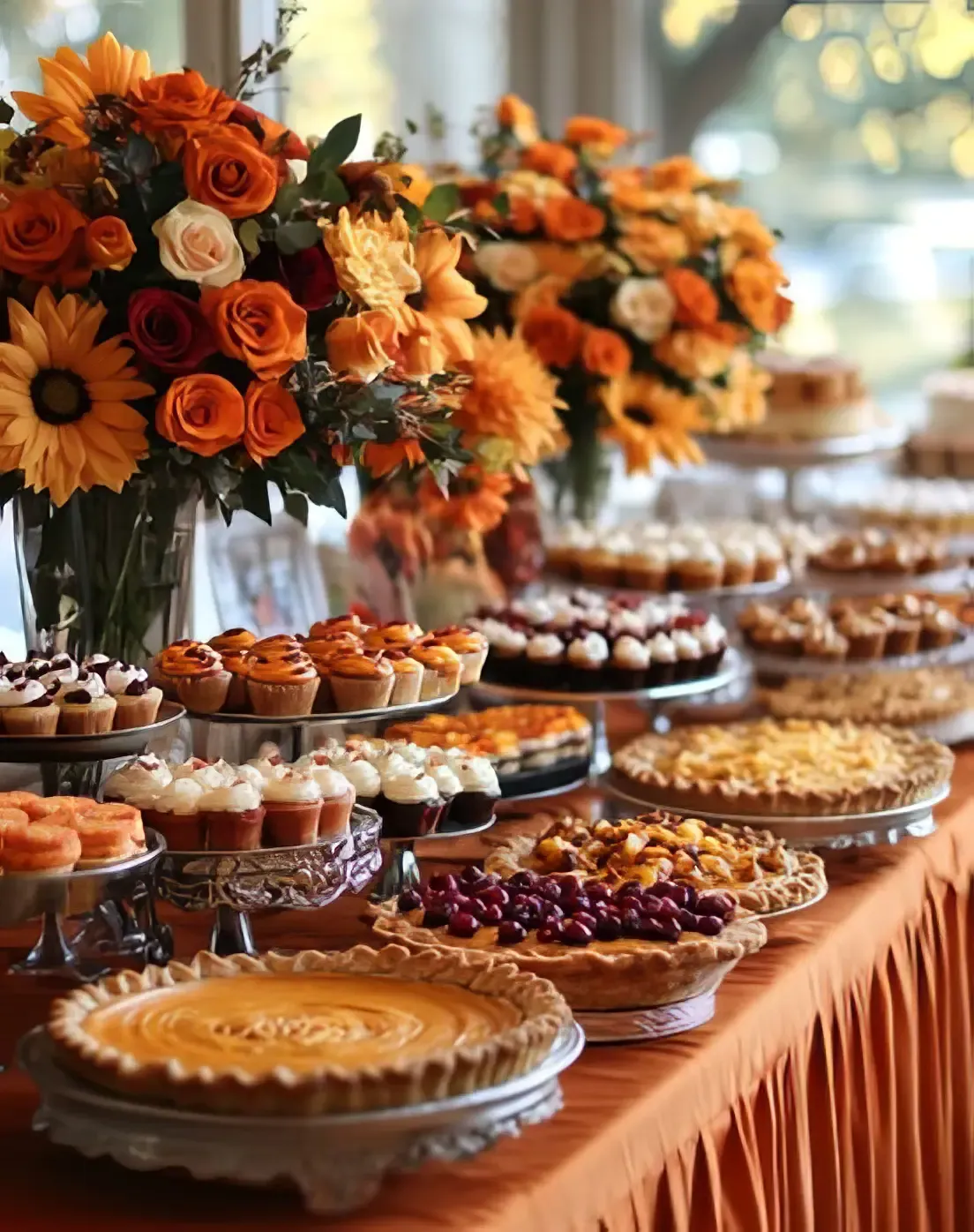 jb Thanksgiving dessert buffet